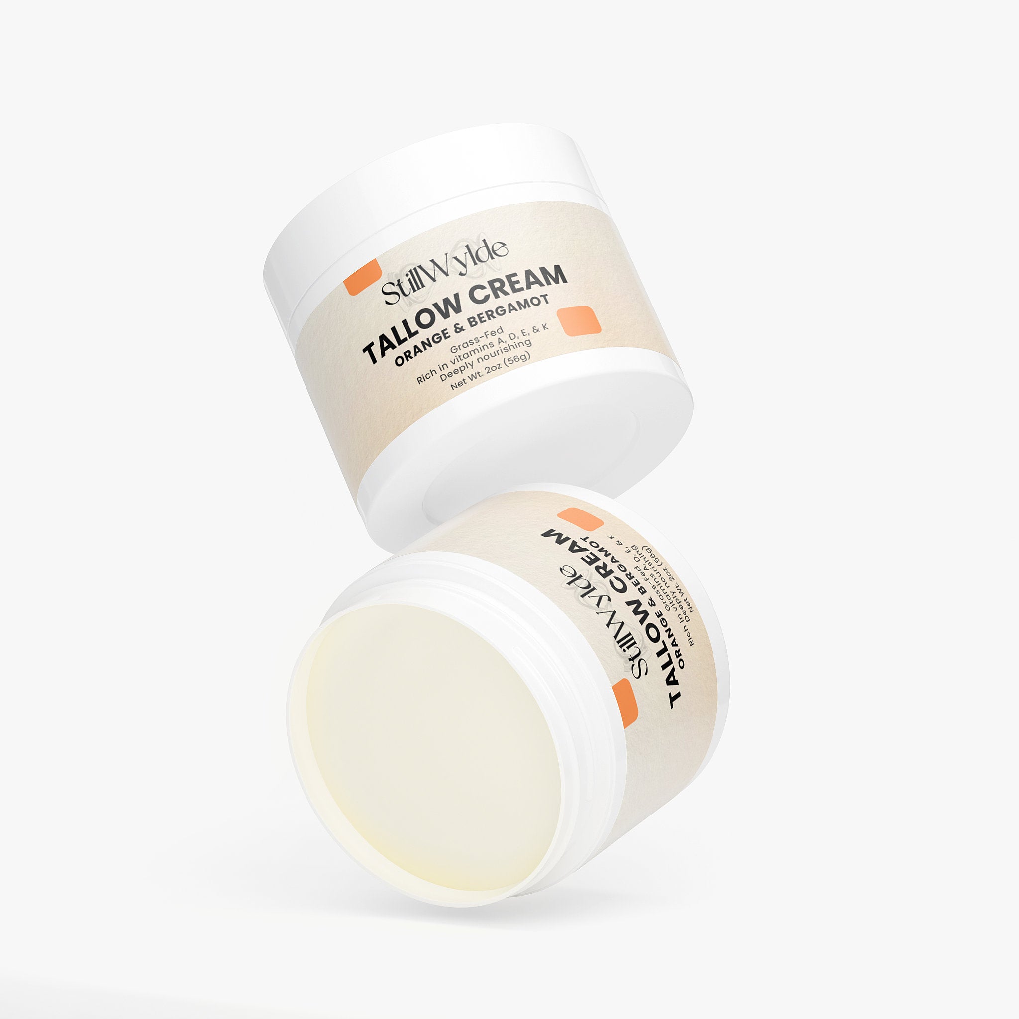 Tallow Cream Orange & Bergamot